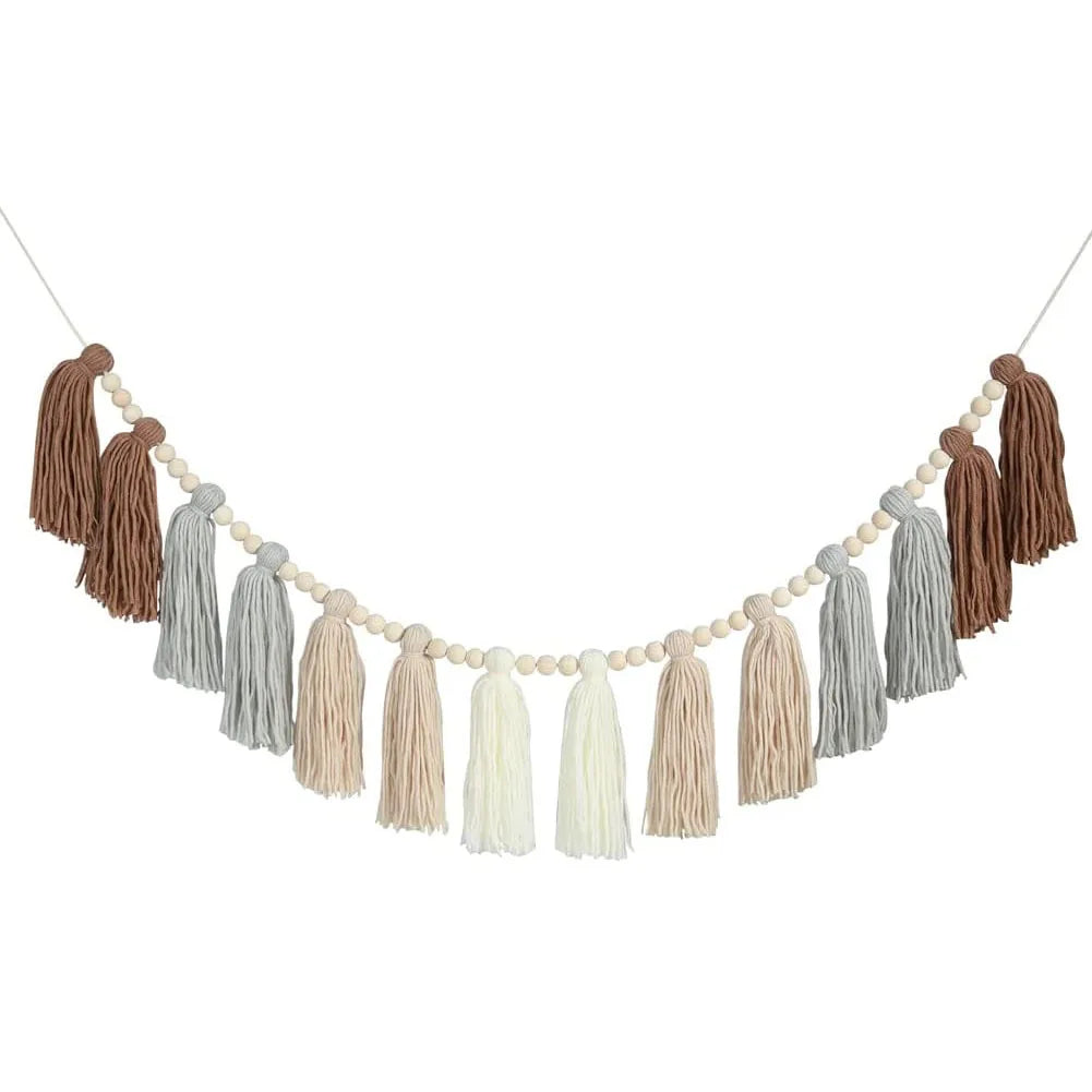 Boho Tassel Wall Garland