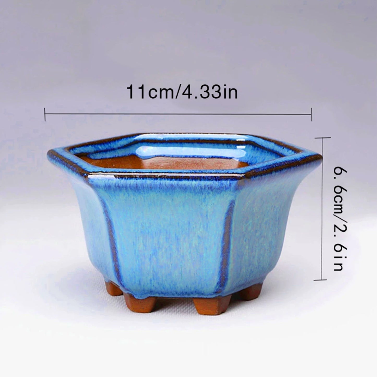 Ceramic Succulent Plant Pot