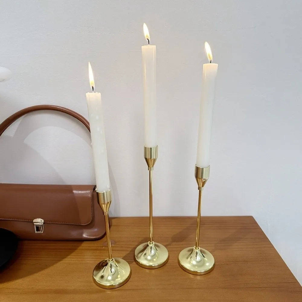 Minimalist Taper Candle Holder Set