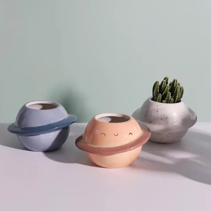Mini Ceramic Desktop Planter