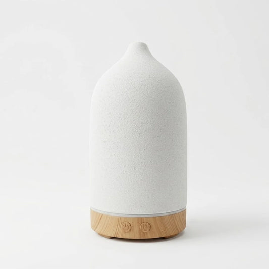 Ceramic and Wood Essential Oil Diffuser