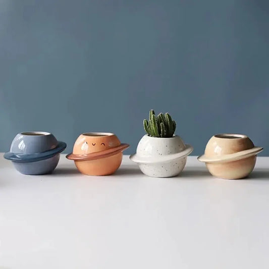 Mini Ceramic Desktop Planter