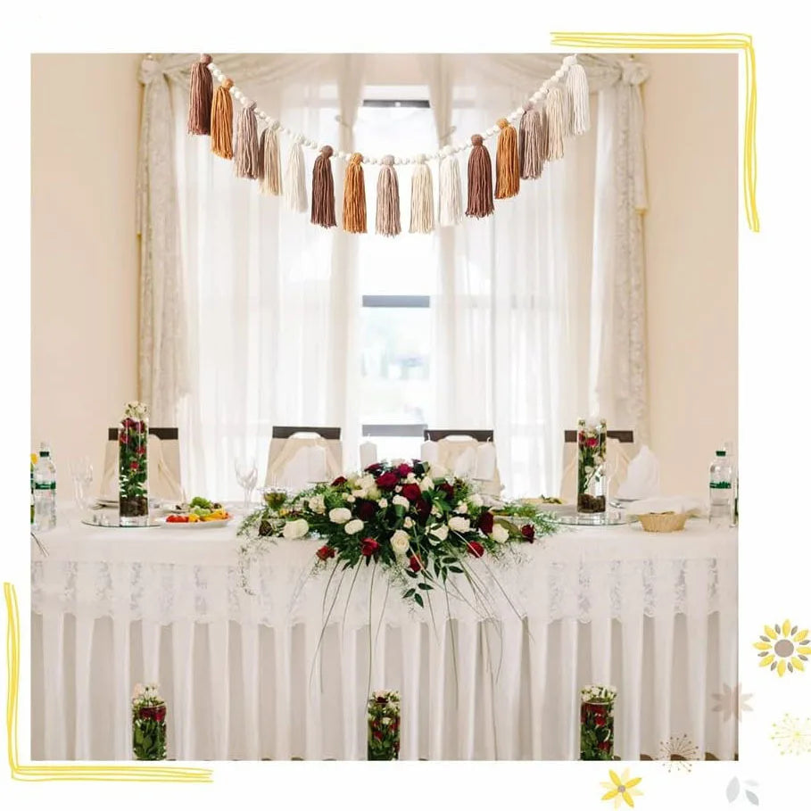 Boho Tassel Wall Garland