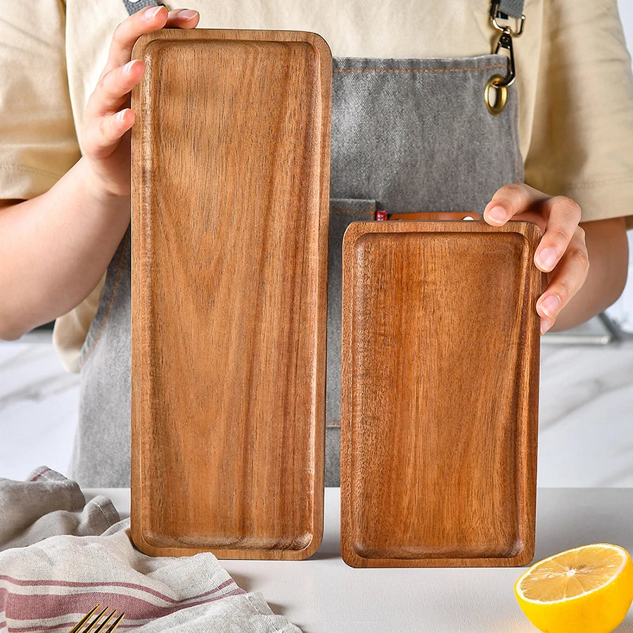 Minimalist Wooden Serving Trey