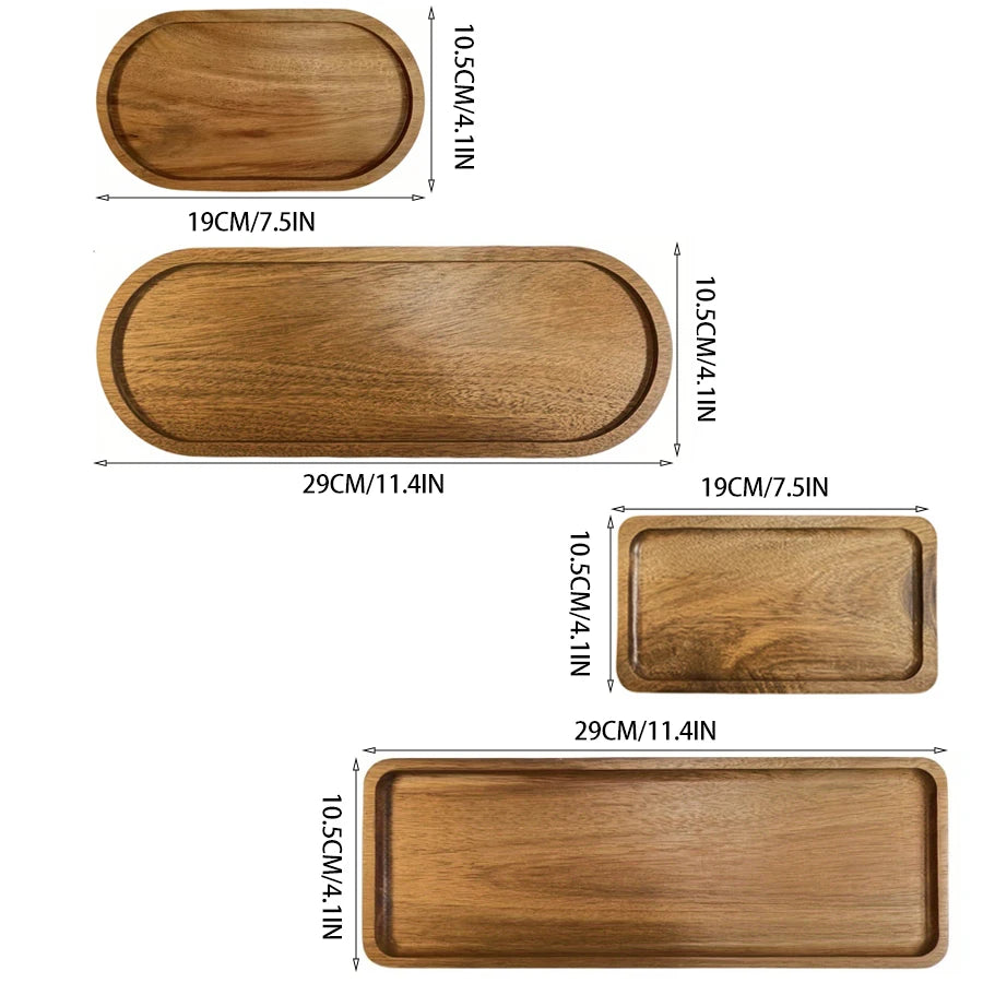 Minimalist Wooden Serving Trey