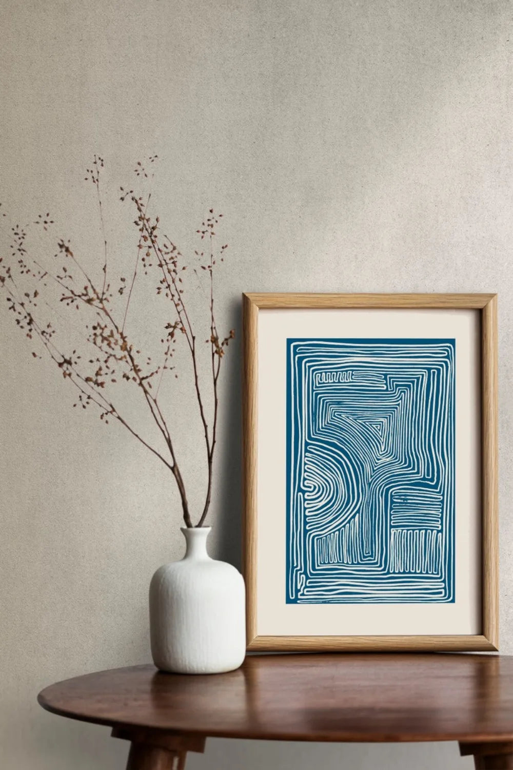 Minimalist Line Art Wall Print