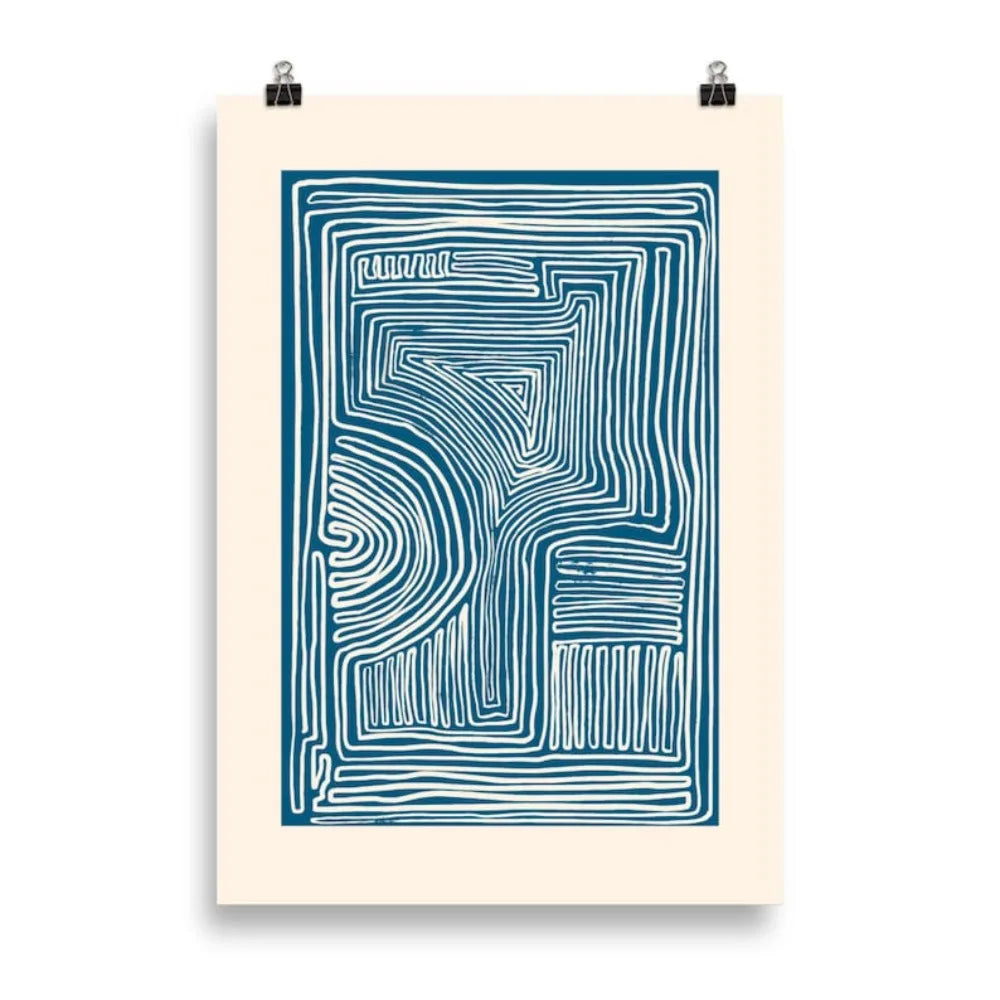Minimalist Line Art Wall Print