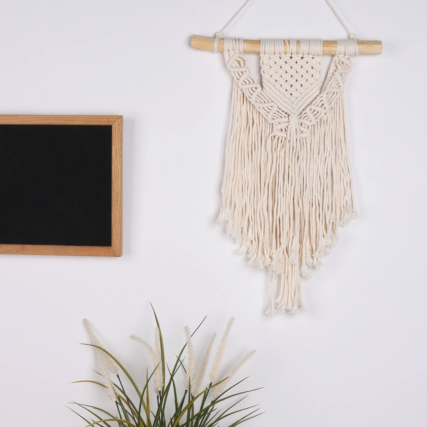 Boho Macrame Wall Hanging Art