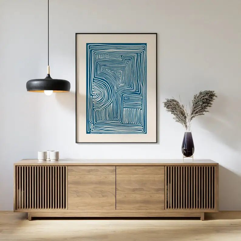 Minimalist Line Art Wall Print