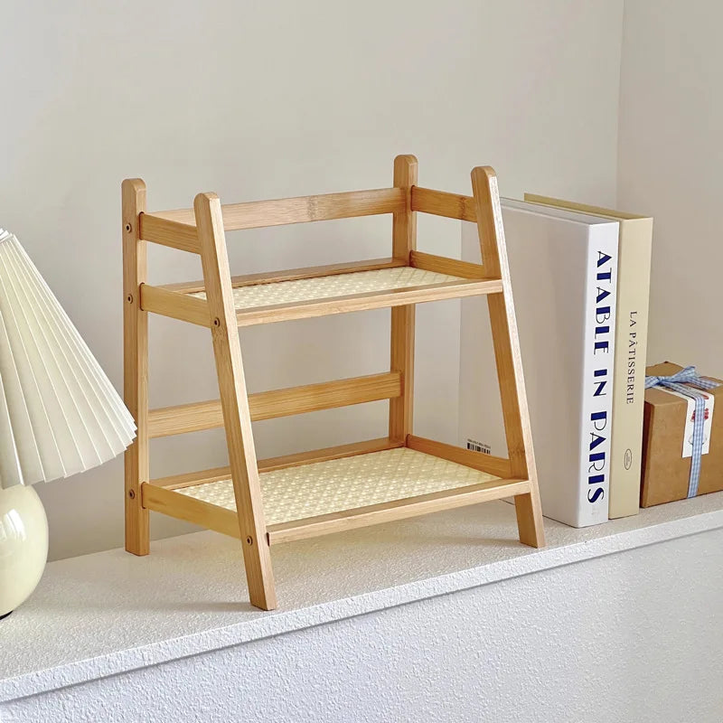 Bamboo Countertop Organizer