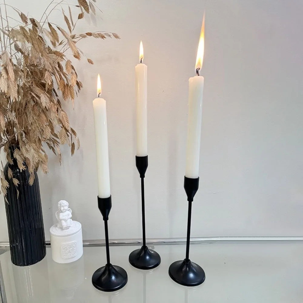 Minimalist Taper Candle Holder Set