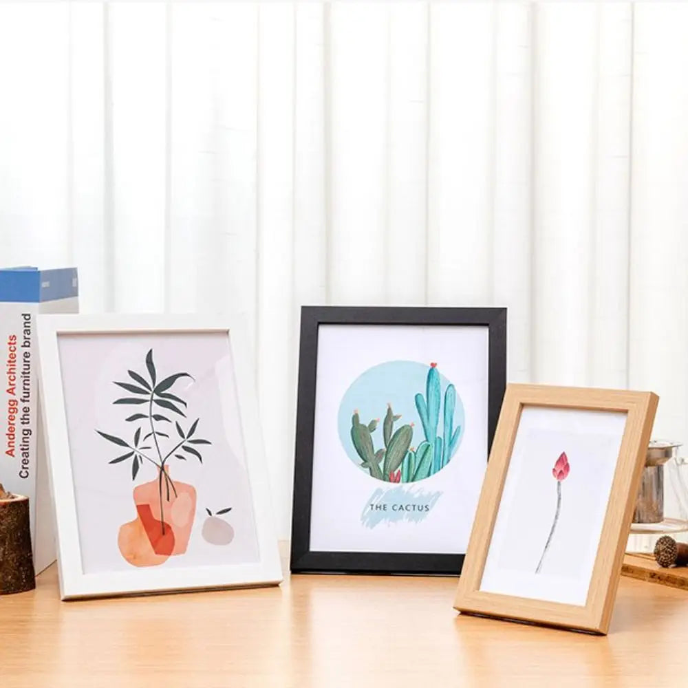 Minimalist Wooden Photo Frame
