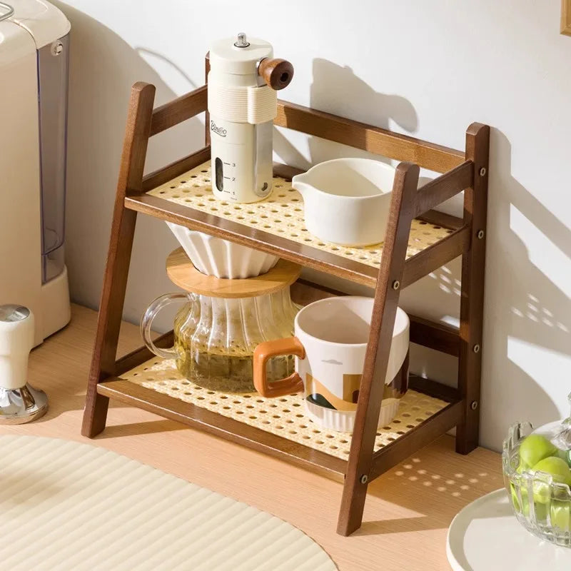 Bamboo Countertop Organizer