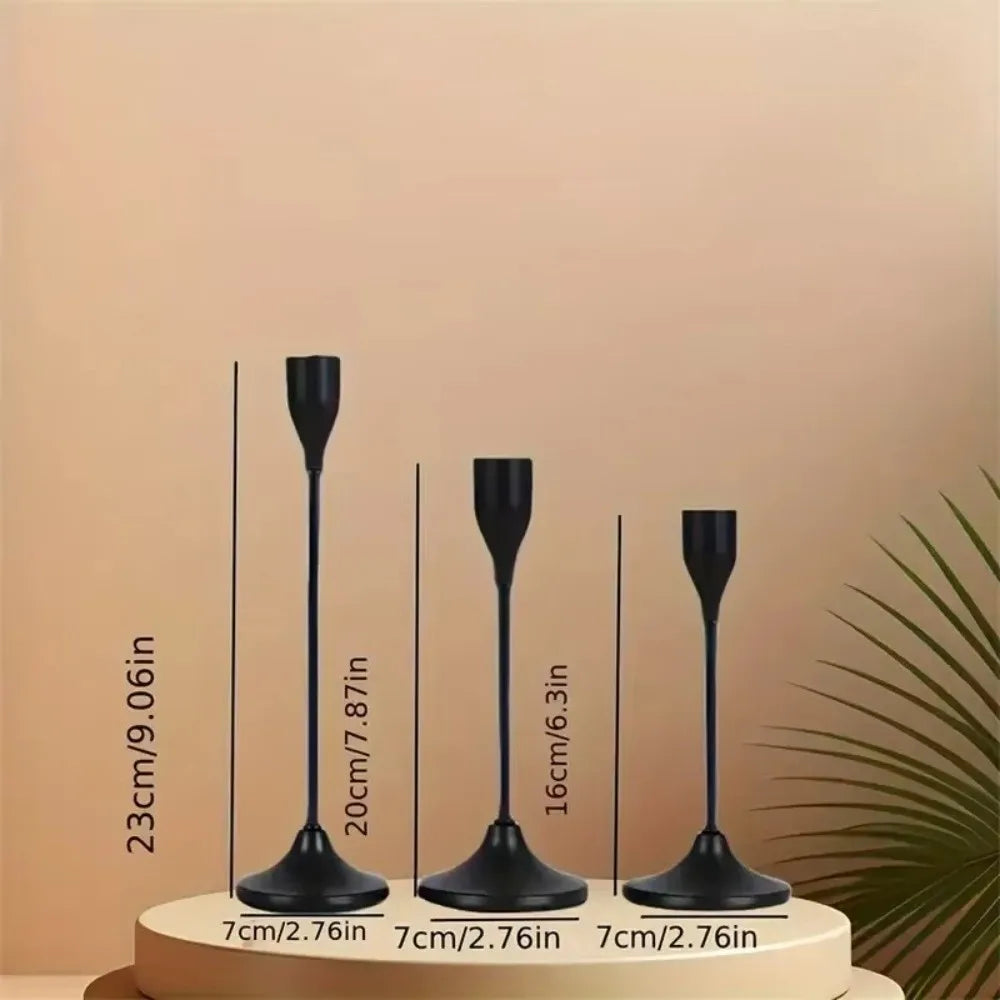 Minimalist Taper Candle Holder Set