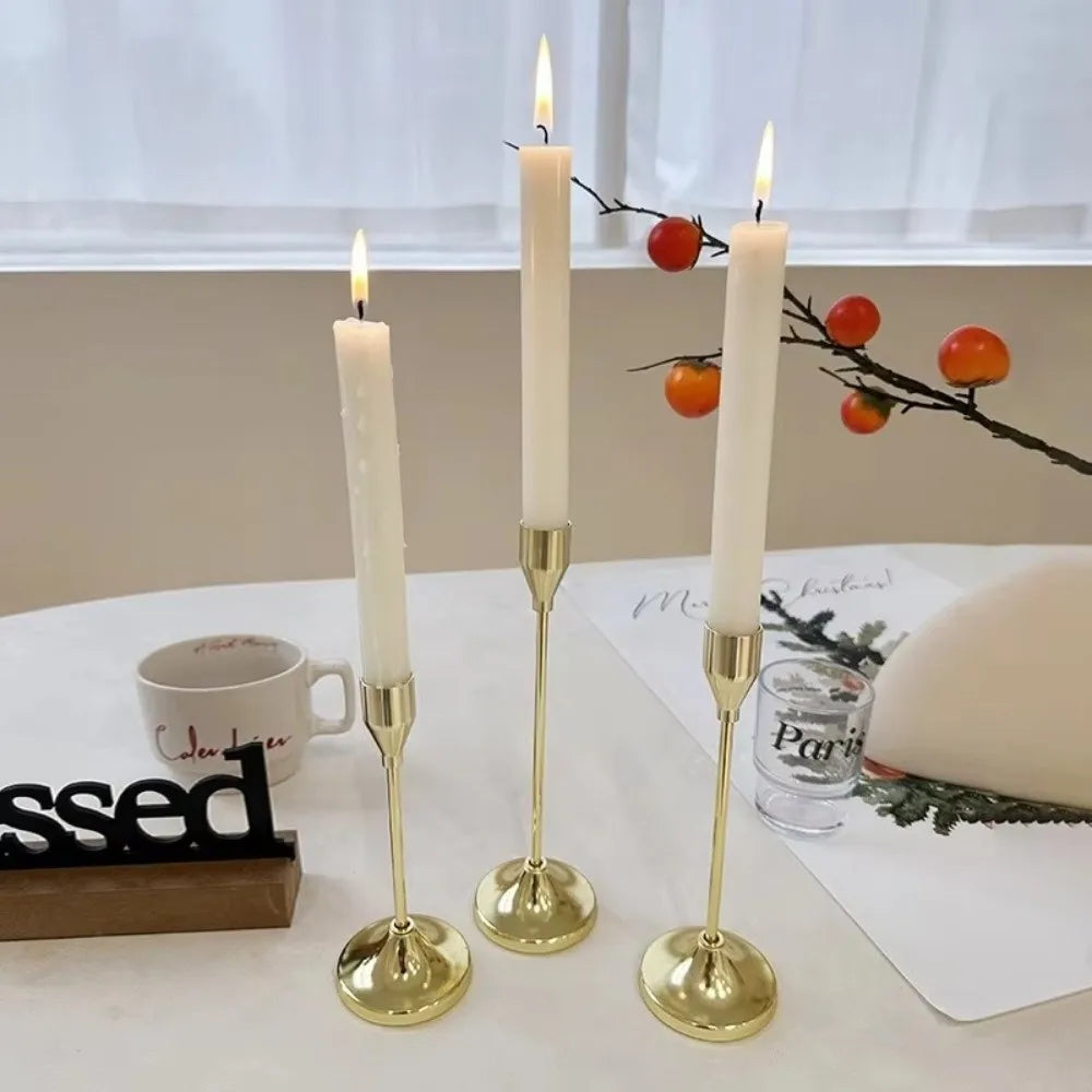 Minimalist Taper Candle Holder Set