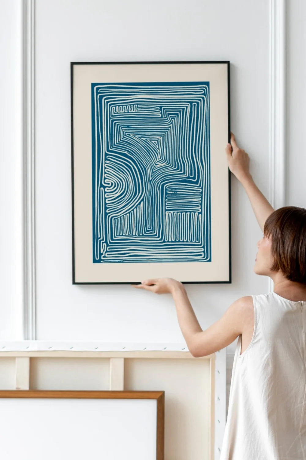Minimalist Line Art Wall Print