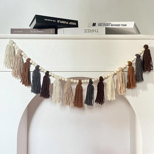Boho Tassel Wall Garland