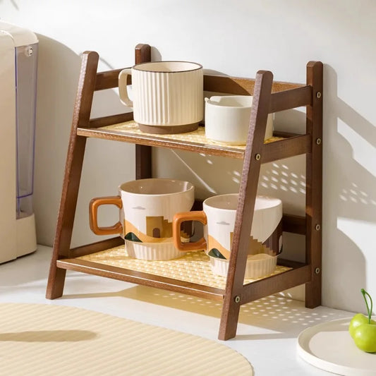 Bamboo Countertop Organizer