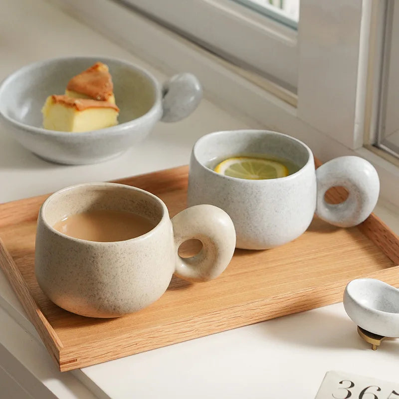Japanese Stoneware Coffee Mug