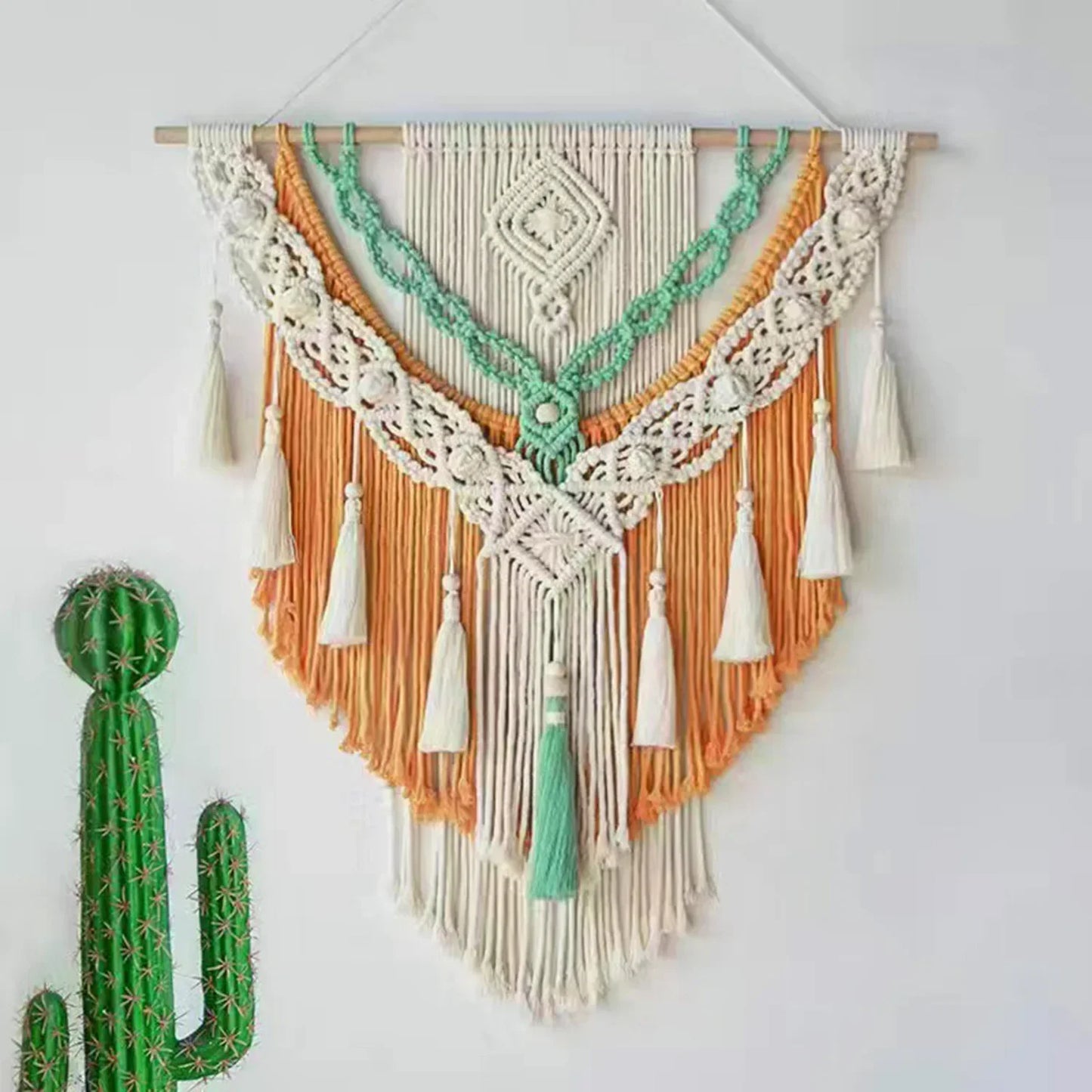 Boho Macrame Wall Hanging Art