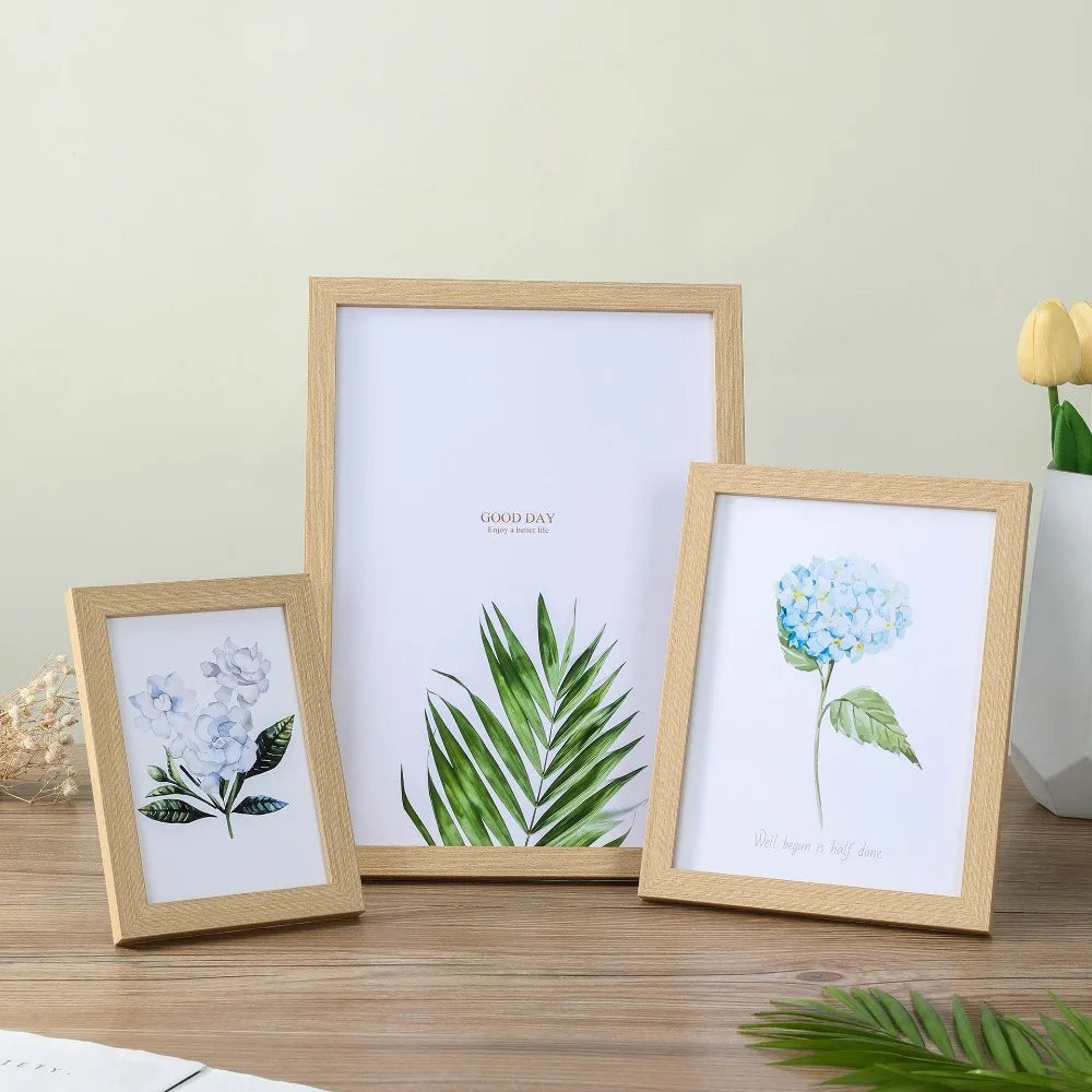 Minimalist Wooden Photo Frame