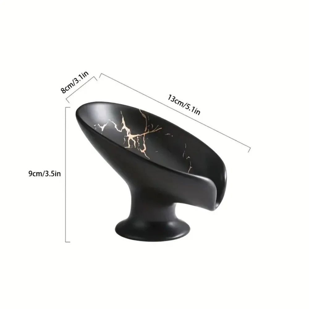 Ceramic Leaf Soap Dish
